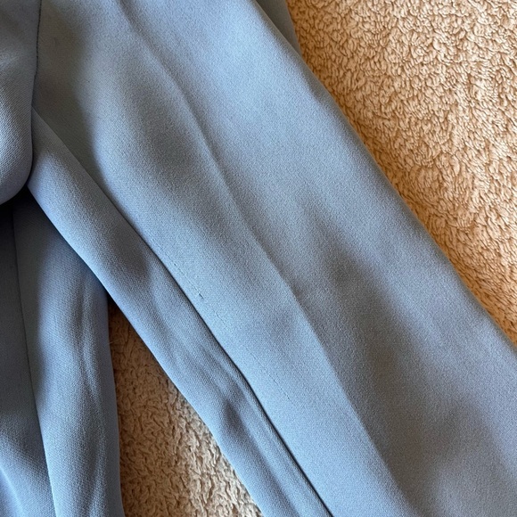 NWT Babaton Rena Blouse XXS Dune Bluespace - Picture 14 of 14